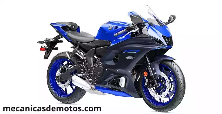 Yamaha R7 color azul