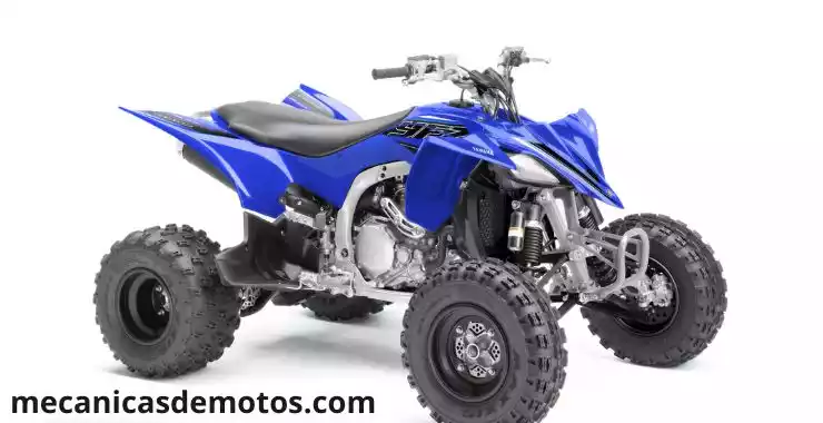 Yamaha YFZ 450 color azul